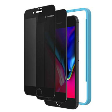 覗き見防止 NIMASO ガラスフィルム iPhone SE 第2世代 用 (2020) / iPhone8 / 7 用