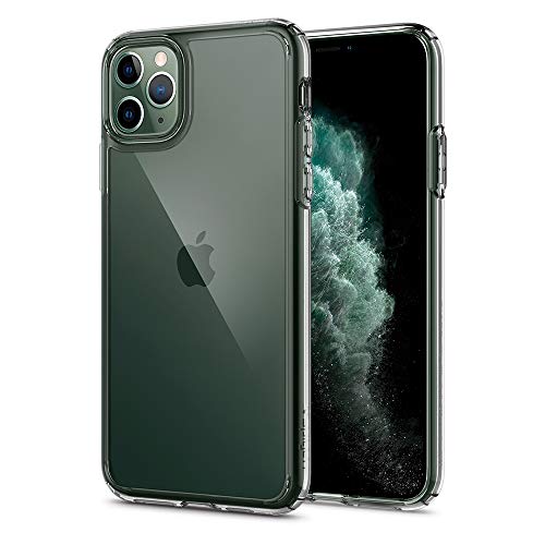 【 【 Spigen iPhone 11 Pro ケース 5.8インチ 対応 全面 クリアカバー 米軍MIL規格取得 耐衝撃 カメラ保護 衝撃吸収 Qi充電 耐久性 ワイヤレス充電 アイフォン 11 プロ ケース シュピゲン ウルトラ・ハイブリッド 077CS27233 (クリスタル ・クリア) 送料無料