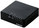【200円引クーポン付】 エレコム スイッチングハブ 5ポート 10/100Mbps AC電源 EHC-F05PA-B 送料無料(2)