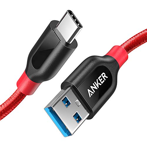 󥫡 Anker PowerLine+ USB-C & USB-A 3.0 ֥ (0.9m å) Galaxy S10 / S...