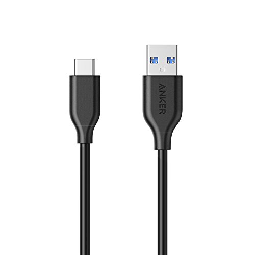 アンカー Anker USB Type C ケーブル PowerLine USB-C & USB-A 3.0 ケーブル Xperia/Galaxy/LG/iPad Pro/MacBook その他 Android 等 USB-C機器対応 テレワーク リモート 在宅勤務 0.9m ブラック 送料無料