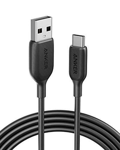  アンカー Anker USB Type C ケーブル PowerLine USB-C & USB-A 2.0 ケーブル (3.0m ブラック) Xperia / Galaxy / LG / その他 Android iPad Pro/Air 等 USB-C機器対応 高耐久 送料無料