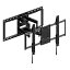 【200円引クーポン付】 テレビ 壁掛け金具 WALL FIT MOUNT 42~86型 ブラック フルモーション FLM-006-BK 送料無料