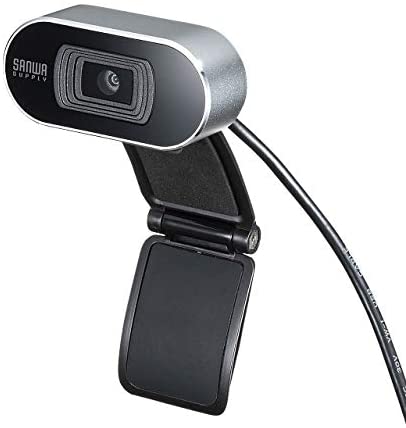 【500円引クーポン付】 サンワサプライ WEBカメラ オートフォーカス機能搭載 フルHD マイク内蔵 Skype Zoom Teams対応 送料無料