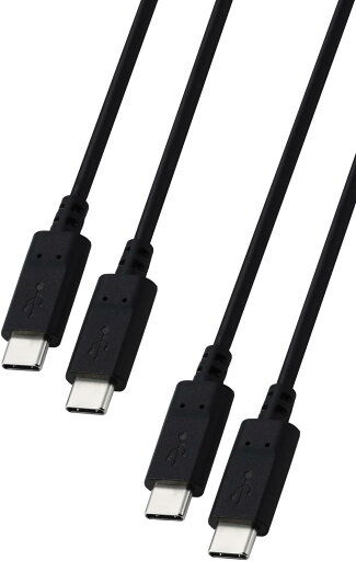 【200円引クーポン付】エレコム 【2本セット】 USB Type C ケーブル USB-C to USB-C 1m 60W 高速充電 【 MacBook/iPad/Galaxy/Android スマホ タブレット 等対応 】 ブラック 【iPhone 16 シリーズ 対応検証済】 MPA-CCECTW10BK 送料無料 【200円引クーポン付】エレコム 【2本セット】 USB Type C ケーブル USB-C to USB-C 1m 60W 高速充電 【 MacBook/iPad/Galaxy/Android スマホ タブレット 等対応 】 ブラック 【iPhone 16 シリーズ 対応検証済】 MPA-CCECTW10BK 送料無料