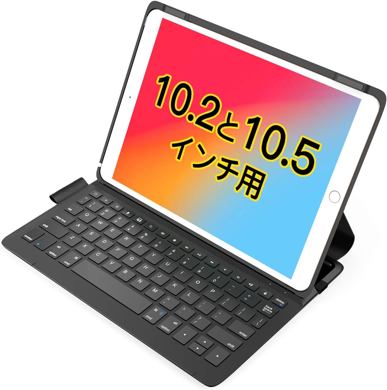 【500円引クーポン付】 iPad 超軽量 キーボードケース iPad第9/8/7世代(10.2インチ)、iPad Pro 10.5イ..
