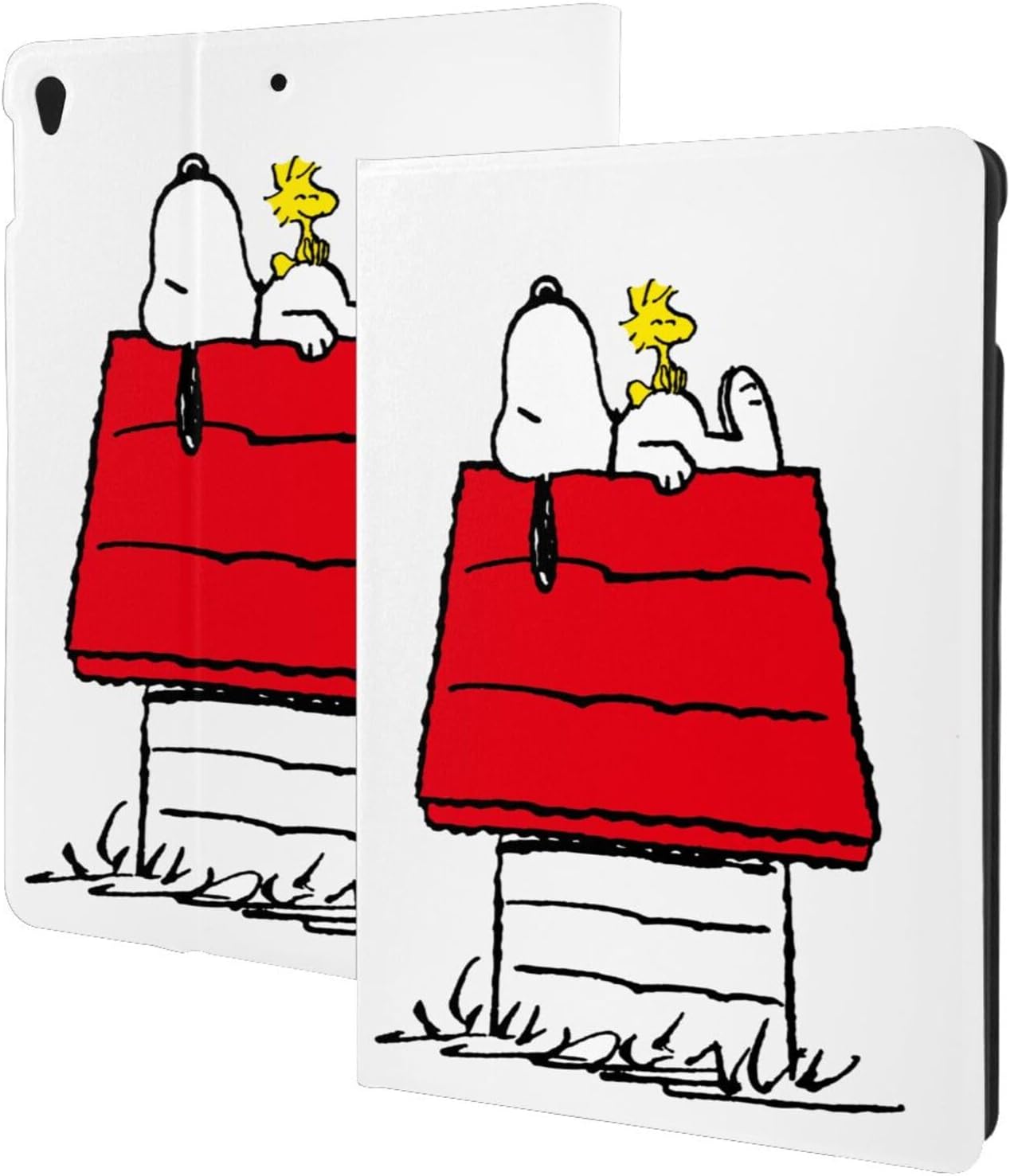 【ポイント2倍】 【300円引クーポン付】 スヌーピー iPad Air 6 ケース (2024発売) 11インチ iPad Air 6ケース タブレットケース 第5世代 第4世代 ケース iPad Pro 11インチ カバー タブレット 衝撃保護 折りたたみ 角度調整可能 三角形の構造 安定感 (11インチ)　送料無料