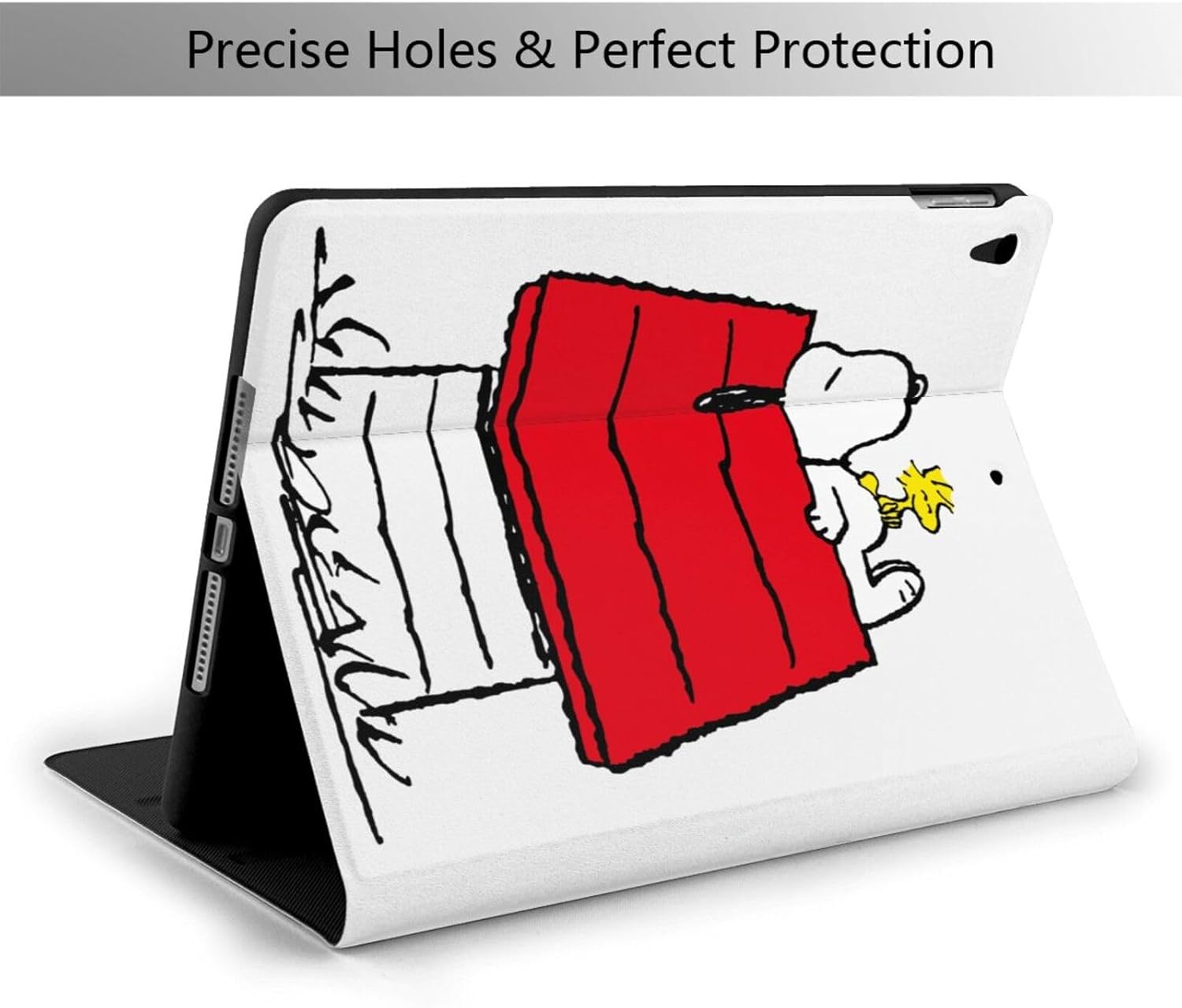 【ポイント2倍】 【300円引クーポン付】 スヌーピー iPad Air 6 ケース (2024発売) 11インチ iPad Air 6ケース タブレットケース 第5世代 第4世代 ケース iPad Pro 11インチ カバー タブレット 衝撃保護 折りたたみ 角度調整可能 三角形の構造 安定感 (11インチ)　送料無料