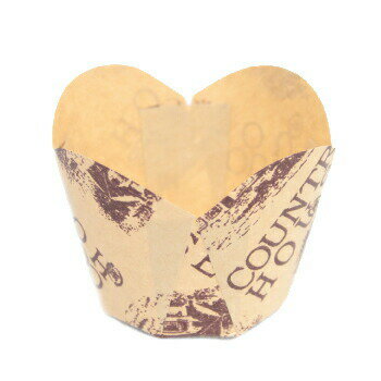 チューリップカップ 茶 M−306 10個