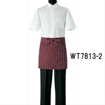 Gingham Aprons - WT7813-2 ショートエプロン 選べる3色 フリーサイズ