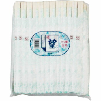 白樺元禄箸 8寸 袋入り「望」 100膳 （1ケース）