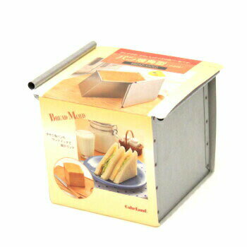 【SSセールスタートダッシュクーポン配布中】パン焼角型フタ付 2375 食パン ベーカリー パン作り 調理器具 焼型 業務用