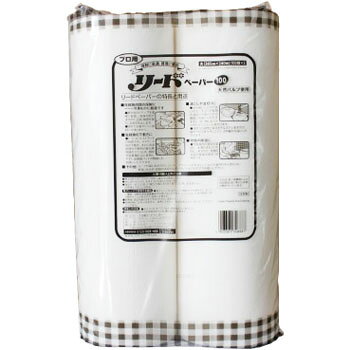 プロ用 リードペーパー100 大 1袋 業務用 旭化成 油きり 油こし 鮮度保持 キッチンペーパー (2)