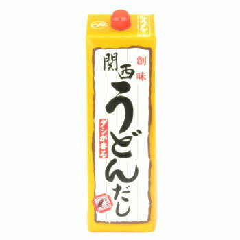 創味 関西うどんだし 1．8L 関西風 和食 調味料 つゆ 紙パック 業務用