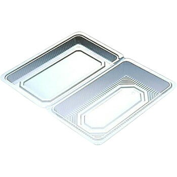Rakuten - フードパック 特3浅（0．15） 100入 使い捨て 惣菜 持ち帰り 折蓋タイプ 食品容器 業務用