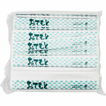 完封箸おてもとグリーン No.15 100膳 （1ケース）