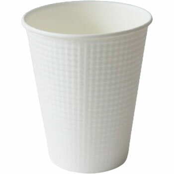 紙コップ SMP-260E 白無地 50個入 ペーパーカップ コーヒー ホット 業務用 テイクアウト 耐熱