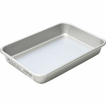 アカオ アルミ標準バット 7号 角バット 硬質アルミ材 アルマイト加工 アルミトレー 軽量 業務用