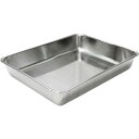 18ー8角バット クローバー 12枚取り ステンレス製バット 厨房用品 ステンレストレー 保存 飲食店 業務用