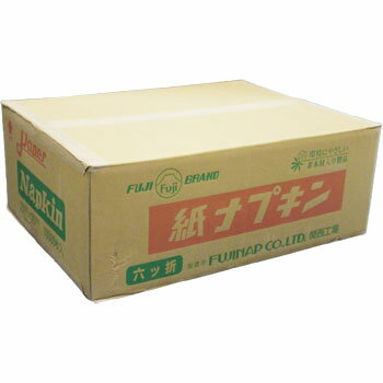 紙ナフキン 六つ折ナフキン 無地 1000入×10P 1ケース