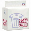 環境にやさしいゴミ袋 フォルタ F-9C 90L 0.04mm 100枚入 透明(3)