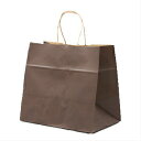 手提袋 ファンシ－バッグ M ショコラ 50枚 プレゼント ラッピングバッグ 紙袋 業務用 ギフト