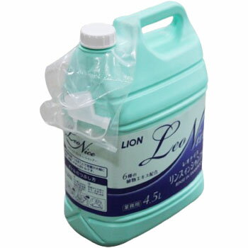 レオナイス リンスインシャンプー 4．5L ライオン 弱酸性 バス用品 大容量 詰替用 ...