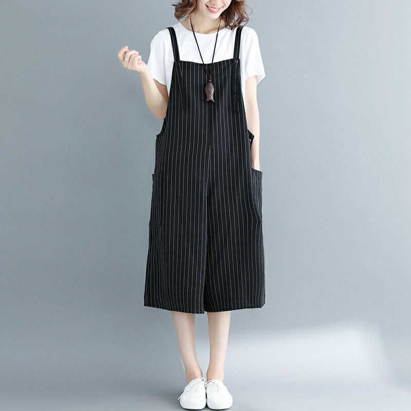 サロペットパンツ オールインワン サロペット オーバーオール 春秋 夏 きれいめ 袖なしトップス レディース 体型カバー 大きいサイズ 通勤 30代40代50代60代