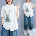 シャツ レディース ブラウス 白 大人可愛い ドロップショルダーシャツ トップス tシャツ 無地 チュニック 半袖 春 夏 秋 上品 体型カバー 大きいサイズ ...