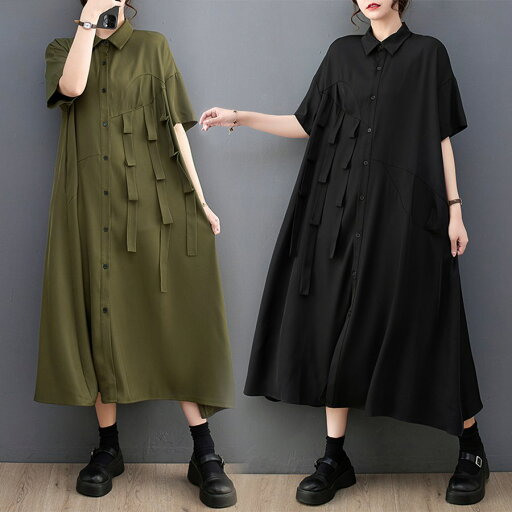 シャツワンピース ロング 半袖 ワンピース シャツ きれいめ 春 秋 切替えワンピース レディース ロングワンピース 秋 ロングシャツ 大きいサイズ ロングワンピ チェックスカート バックシャン ロングスカート 体型カバー 着痩せ 可愛い 上品 大人 春服 シャツワンピース ロング 半袖 ワンピース シャツ きれいめ 春 秋 切替えワンピース レディース ロングワンピース 秋 ロングシャツ 大きいサイズ ロングワンピ チェックスカート バックシャン ロングスカート 体型カバー 着痩せ 可愛い 上品 大人 春服