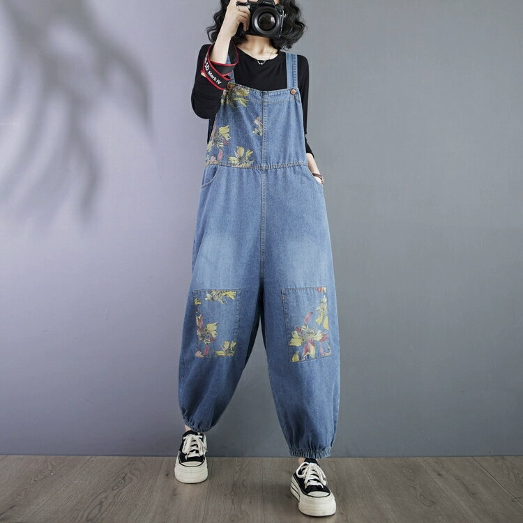 オーバーオール デニム パンツ レディース サロペット 春秋 オールインワン サルエルパンツ フレアー ジャンパースカート デニムパンツ ジーンズ テーパード サルエル ボトムス ワイドパンツ 通勤 テールライン ワンピ ロング丈 着痩せ 切替え つなぎ 作業着