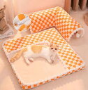 ペットベッド 猫ベッド 猫犬対策 2way 洗える 厚手 ペットソファ ペットクッション オシャレ 室内用 ペット用品 クッション 秋冬 寝具 猫犬用ベッド 防寒 キャットベッド 北欧 おしゃれ あったか もちもち クッション ペット用寝袋 ふわふわ キャット 防寒猫ベッド
