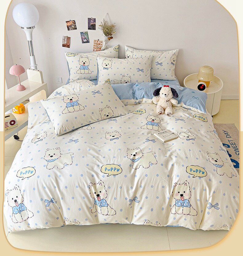 布団カバー シングル 3点セット かわいい アニマル柄 寝具カバー 布団カバーセット 綿100% 掛け布団カ..