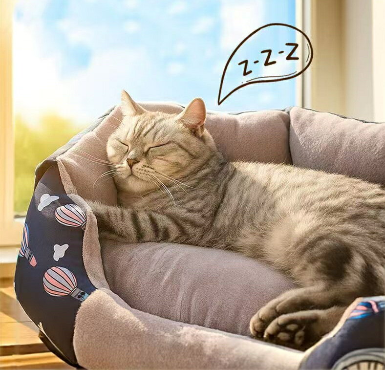 ペットベッド キャットハウスペット用 犬 猫 ふわふわ 暖か ねこベッド 冬用 キャ...