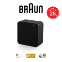 楽天モダニティ 北欧セレクトショップ【エントリーでポイント最大25倍 27日9:59まで】Braun Audio LE03 HiFi Stereo Speaker Black ブラウン オーディオ LE03 HiFi ステレオスピーカー ブラック 中型 Wi-fi Bluetooth 4.2 高音質 クリア サウンド ドイツ発 インテリア デザイン【公式】【国内正規品】