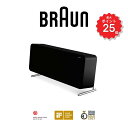 【エントリーでポイント最大25倍 27日9:59まで】Braun Audio LE02 HiFi Stereo Speaker Black ブラウン オーディオ HiFi ステレオスピーカー ブラック 中型 Wi-fi Bluetooth 4.2 高音質 クリア サウンド ドイツ発 インテリア デザイン 高級 おしゃれ【公式】【国内正規品】