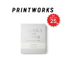 【エントリーでポイント最大25倍 27日9:59まで】PRINTWORKS Photo Album Happily Ever After Ivory プリントワークス フォトアルバム ハッピリーエバーアフター アイボリー 北欧デザイン 写真収納 アルバム 贈り物 ギフトアイテム プレゼント【国内正規品】