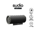 SUDIO FEMTIO スーディオ フェムティオ ワイヤレスポータブルスピーカー ブラック Bluetooth5.0 iOS Android 対応 IPX6レベル 防水設計 Type-C充電 インテリアデザイン 北欧デザイン ギフト 