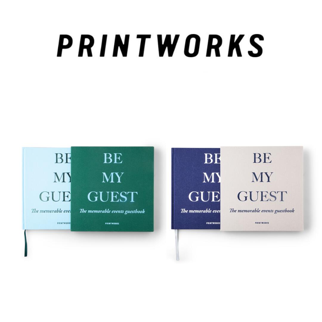 【公式】PRINTWORKS Guest Book プリントワークス ゲストブック スウェーデン発 北欧デザイン インテリア 結婚式 受付サイン 芳名帳 パーティー 個展 展示会 誕生日 結婚祝い 贈り物 ギフトアイテム プレゼント【国内正規品】
