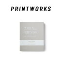 PRINTWORKS Photo Album Family and Friends プリントワークス フォトアルバム ファミリーアンドフレンズ スウェーデン発 北欧デザイン 写真収納 家族 思い出 プレゼント 誕生日 贈り物 ギフトアイテム