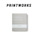 【公式】PRINTWORKS Photo Album Family and Friends プリントワークス フォトアルバム ファミリーアンドフレンズ スウェーデン発 北欧デザイン 写真収納 家族 思い出 プレゼント 誕生日 贈り物 ギフトアイテム【国内正規品】