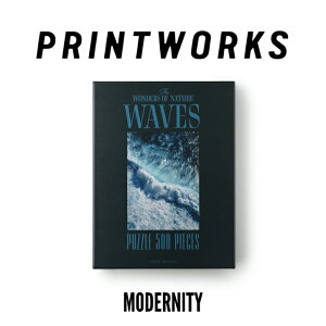 【母の日ギフト お買い得】PRINTWORKS Puzzle WAVES プリントワークス パズル ウェイブズ スウェーデン発 北欧デザイン ジグソーパズル 500ピース インテリア 雑貨 誕生日 クリスマス 結婚祝い 贈り物 ギフトアイテム プレゼント【国内正規品】