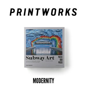 【母の日ギフト お買い得】PRINTWORKS Puzzle Subway Art Rainbow プリントワークス パズル サブウェイアート レインボー スウェーデン発 北欧デザイン ジグソーパズル 1000ピース プレゼント雑貨 誕生日 贈り物 ギフト【国内正規品】