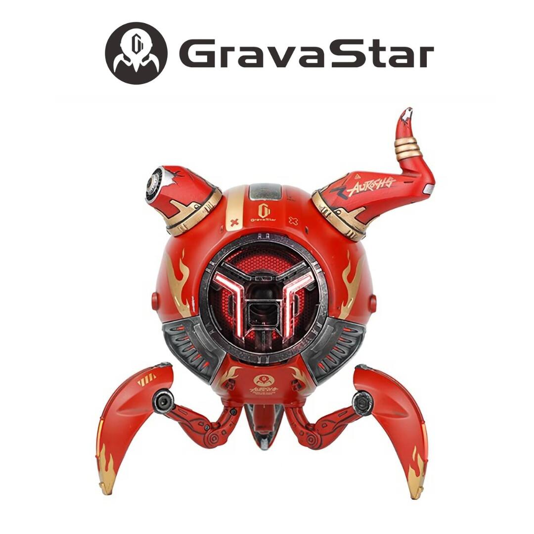 ★ 楽天SUPERセール 17,500円 OFF！★ GRAVASTAR Mars Pro Aurochs グラバスター マーズプロ スペシャルエディション オーロクス ワイヤレススピーカー Bluetooth5.0 球体型 2台同時接続 6色RGBライト ギフト プレゼント 贈り物