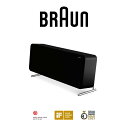 【公式】Braun Audio LE02 HiFi Stereo Speaker Black ブラウン オーディオ HiFi ステレオスピーカー ブラック 中型 Wi-fi Bluetooth 4.2 高音質 クリア サウンド ドイツ発 インテリア デザイン 高級 おしゃれ【国内正規品】