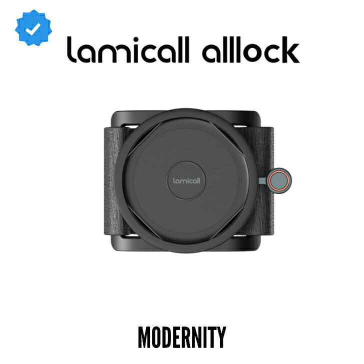 Lamicall ALL LOCK ロミコール バックパック ベルトマウント オールロック リュック 肩ベルト ベルト通し 取り付け簡単 アウトドア ハイキング キャンプ スマホ 落下防止 マグネットロック式