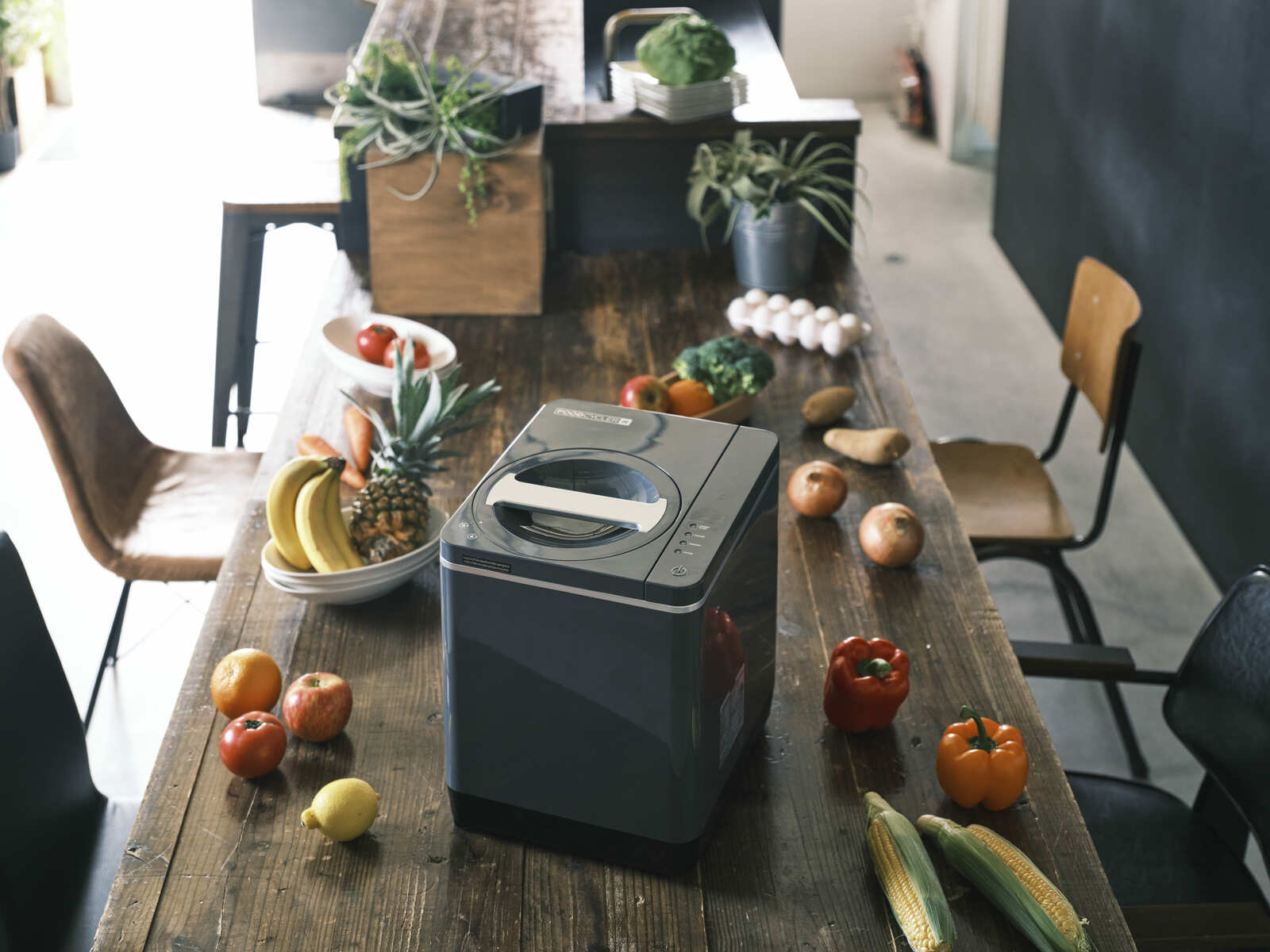 【国内正規品】FOODCYCLERFC-1001フードサイクラー家庭用生ごみ処理機ご自宅で生ごみをガーデニング肥料にサステナブル家電SDGsフードロスエコフレンドリーエシカルライフスタイル小型スタイリッシュリサイクルマシン【カナダブランド】