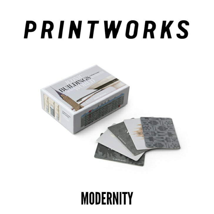 ★ 楽天SUPERセール 970円OFF！★PRINTWORKS Memo Game Iconic Buildings プリントワークス メモゲーム アイコニック ビルディング スウェーデン発 北欧デザイン カードゲーム 神経衰弱 雑貨 誕生日 パーティ ギフトアイテム プレゼント【国内正規品】