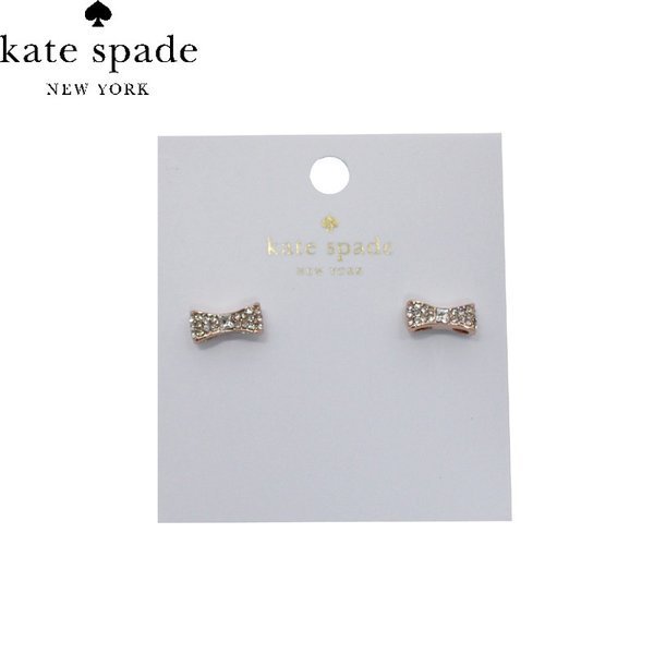 ケイト・スペード ニューヨーク ピアス（レディース） 【レディース】ケイトスペード KateSpade ピアス リボン ready set bow O0RU1561