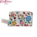 キャスキッドソン 【レディース】キャスキッドソン Cath Kidston FOLDED ZIP WALLET PARK MEADOW WARM 折財布 CA984928NOOS